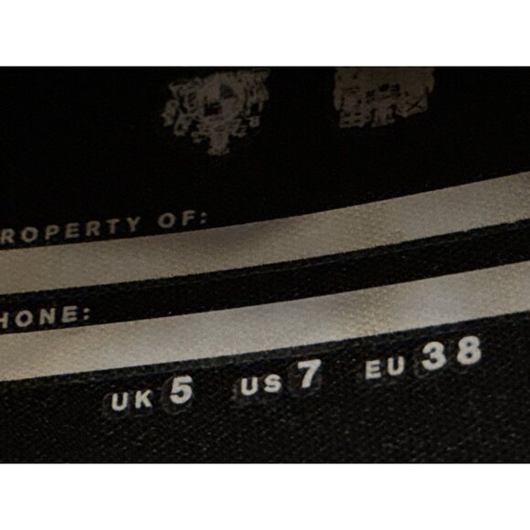 Hunter Women's Black Multi Striped Rain Boots - Size 7 US - New - Picture 3 of 14